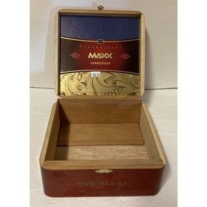 Alec Bradley MAXX THE FREAK Empty Cigar Box 7 1/2” X 7 1/4”